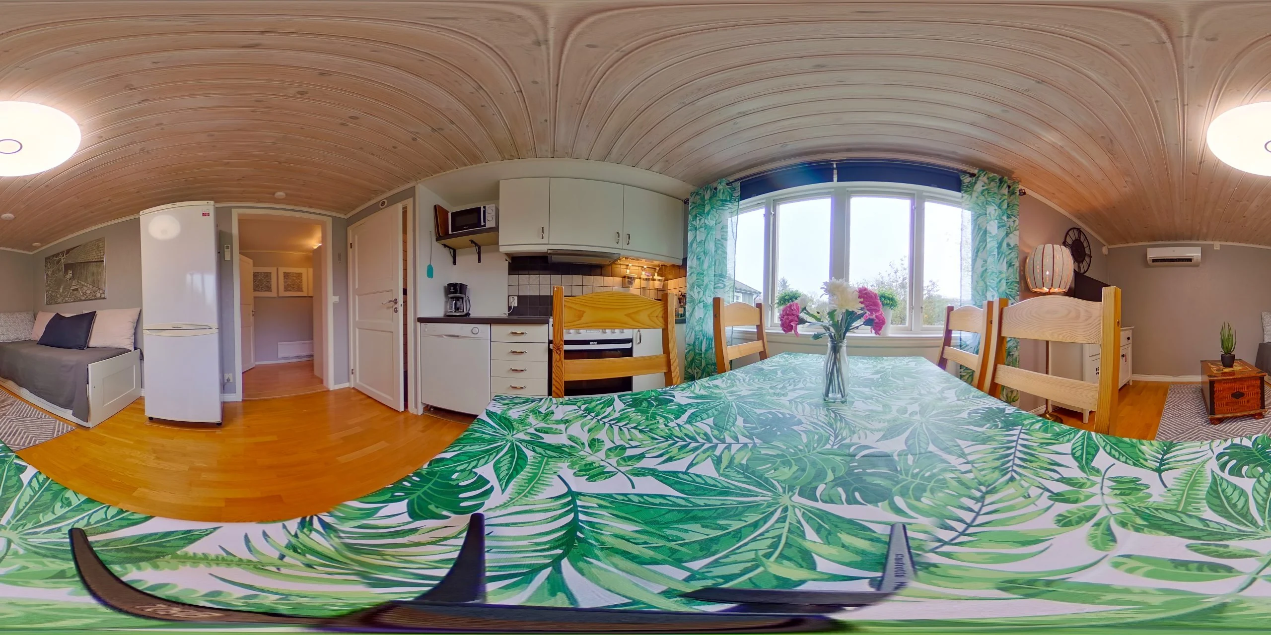 Panoramavy 1 i Stugan vid Halltorp